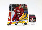 Nicklas Lidstrom Signed 8 x 10 Color Photo Personalized Red Wings JSA Auto