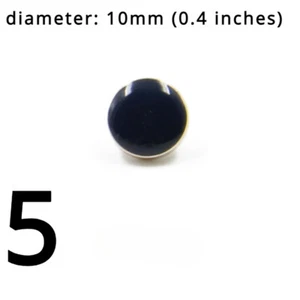 10X DIY Round Buttons Sewing Craft Material for Overcoat Jacket Costume Buttons - Picture 1 of 22