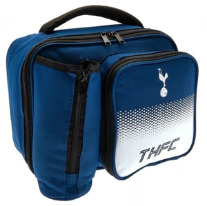 TOTTENHAM HOTSPUR FC INSULATED LUNCH BAG WITH BOTTLE HOLDER & CARRY HANDLE THFC - Picture 1 of 3