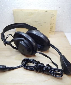 Vintage Telephone and microphone headset TMG-8A (ТМГ-8А) USSR Headphones Aktava - Picture 1 of 9