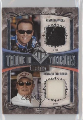 2012 Total Memorabilia Tandem Treasures 87/99 Kevin Harvick Richard Childress - Image 1 of 3