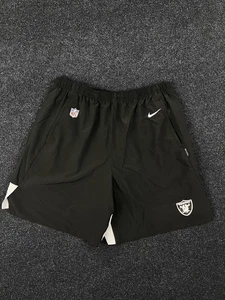 Las Vegas Raiders Shorts Herren 3XL schwarz NFL Football Nike Dri Fit On Field - Bild 1 von 7