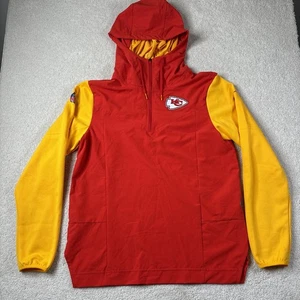 Nike Kansas City Chiefs Windbreaker Jacket Men's Small NFL Long Sleeve New KC - Picture 1 of 19