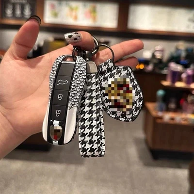 Protective Key Fob Case Shell for Porsche Cayenne Panamera Macan 718 Cayman 911 - Image 1 of 4