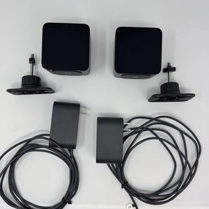 Pair HTC Vive VR Base Stations 1.0 w/Power Adapters & Mounts - Picture 1 of 1