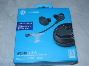 Neu JLab Work Buds True Wireless Bluetooth In-Ear Headset mit Boom Mikrofon Workbuds - Bild 1 von 10