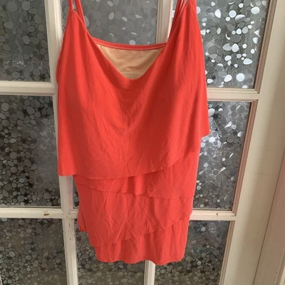 Magicsuit Tankini Top Traje de Baño Cansado Frontal Coral Talla 16 Sujetador Acolchado Foto 1 de 4