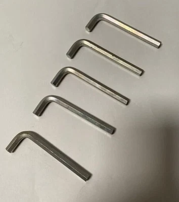 Lot of 5 Pcs wrenches Allen Wrench 7 mm - Image 1 of 3