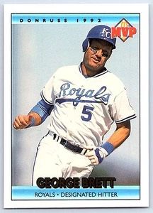 1992 Donruss McDonald's MVP George Brett Kansas City Royals #3 - Picture 1 of 2