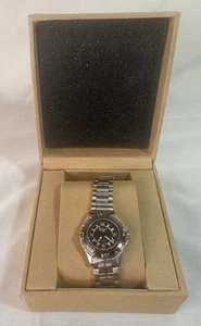 Vintage  Dr Martens Airwair Watch -OPEN BOX- Ladies Stainless Steel Black Dial - Picture 1 of 6