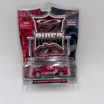 Maisto G Ridez Urban 1:64 Diecast '04 Red Dice Chevrolet Silverado SS Truck - Image 1 of 4