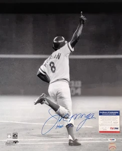 Joe Morgan PSA Signed 16x20 Cincinnati Reds Big Red Machine HOF Baseball Photo! - Picture 1 of 10