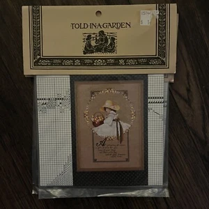 Told in a Garden A Gathering of Roses TG40 Cross Stitch Pattern Chart NIP - Picture 1 of 2