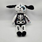 Sugar Skull Dog Plush Spark Create Imagine Baby Rattle Crinkle Ears 16" Baby Toy