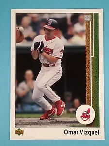 2002 Upper Deck Authentics Omar Vizquel Cleveland #27 ⚾ - Picture 1 of 2