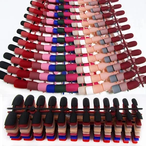 360Pc Square Press on Nails Medium Legnth, Matte Square Fake Nails Full Cover Ar - Picture 1 of 12