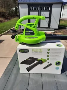 Greenworks ELECTRIC Blower / Mulcher Combo Lawn Tool - 230 MPH - Picture 1 of 12