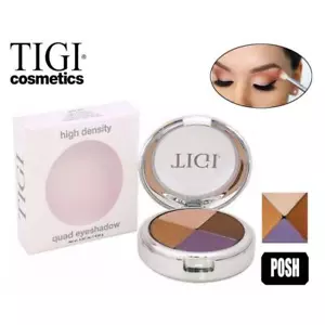 2-Pack TIGI High Density Quad Eyeshadow Set - Matte & Shimmer, 0.32 Oz MS-64159 - Picture 1 of 11