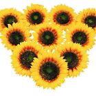 10 StCk KNstliche SonnenblumenkPfe Aus Seide, SonnenblumenkPfe, Arrange8208