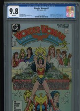 DC Wonder Woman #1 (1987) CGC 9.8 WHITE pages George PEREZ