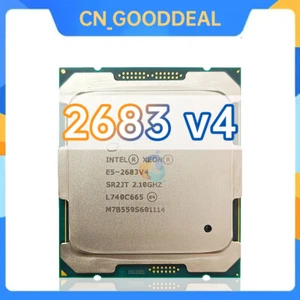 Intel Xeon E5-2683 v4 SR2JT 2.1GHz 16Cores 120W LGA2011-3 CPU Processor - Picture 1 of 1