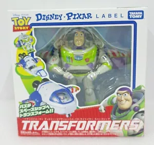 Takara Tomy Disney Label Transformers Buzz Lightyear Spaceship - Picture 1 of 4
