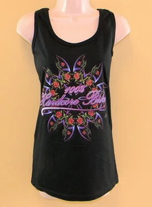 Anvil Damen Seamless Biker Tank Shirt Schwarz Größe L Baumwolle - Bild 1 von 3