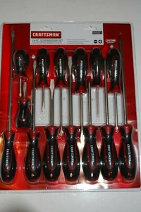 CRAFTSMAN 14-PC CUSHION GRIP SCREWDRIVER SET - Picture 1 of 1