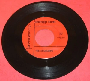 THE STANDARDS "Everbody Knows" 1963 DOOWOP on GLENDEN NEAR MINT - HEAR IT - Imagen 1 de 2