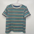 520# Mothercare Boy’s Multicolour Striped Short Sleeve T-Shirt Size 2-3 Years