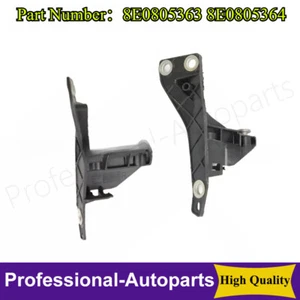 Pair Front Bumper Headlight Bracket Mount Fits For Audi A4 S4 B7 RS4 2006-2008 - Bild 1 von 7