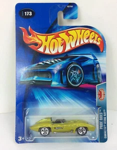 2004 Hot Wheels #173 Pride Rides Corvette Sting Ray Green & Flames Mattel 83764 - Picture 1 of 7