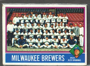 1976 Topps ~ Milwaukee Brewers 606 *Actual Card **Free Same Day Ship - Picture 1 of 2