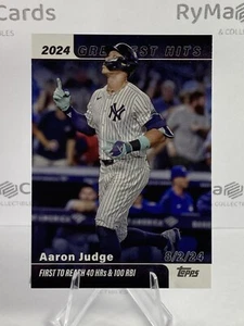 Aaron Judge 2025 Topps Series 1 Baseball 2024 Greatest Hits #GH-1 - Bild 1 von 2