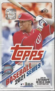 Topps Serie 1 2021 béisbol caja de pasatiempos sellada de fábrica - Imagen 1 de 1