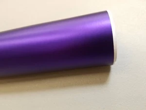 Calcomanía pegatina de vinilo púrpura anodizado satinado mate de 12"" x 60 - Imagen 1 de 2