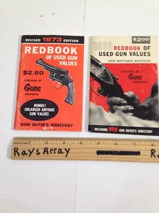 Lot of two RedBook of used gun values 1963 and 1973 Red Book - Picture 1 of 7
