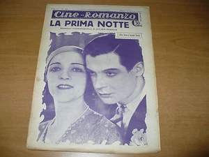 CINEMA CINE-ROMANZO N.239 1932 LA PRIMA NOTTE REBEUX ALICE COCEA FERNAND GRAVEY - Picture 1 of 1