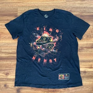 Mens Nike Derrick Henry "King Henry" Logo Shirt Size XL NFL Ravens Titans - Picture 1 of 6