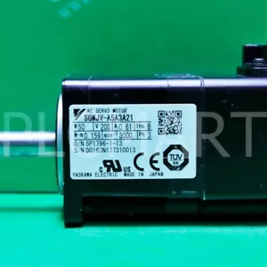 (GEBRAUCHT) YASKAWA SGMJV-A5A3A21 SERVOMOTOR Kostenloser Intl. Versand - Bild 1 von 8