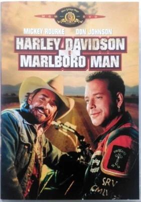 Dvd Harley Davidson & Marlboro Man con Mickey Rourke 1991 Usato - Immagine 1 di 2