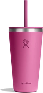 Travel Tumbler Stainless Steel Insulated Cup with Lid and Straw for Cold Water a - Picture 1 of 7