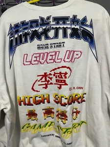 Li-Ning Paris Fashion Week Loose Pullover Sweatshirt   white color  - Picture 1 of 8