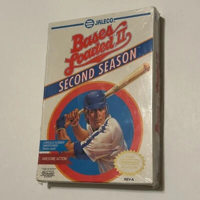 Factory Sealed Brand New Bases Loaded II: Second Season NES 1990 Game in Box - Image 1 of 4