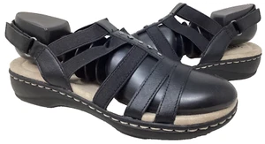 Croft & Barrow Women's Etude Comfort Strappy Dress Sandals Black Size:6.5 98Q - Picture 1 of 5