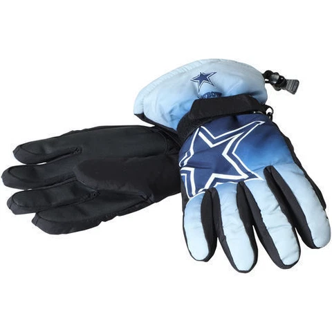 Dallas Cowboys Gloves Big Logo Gradient Insulated Winter NEW Unisex S/M L/XL Cover