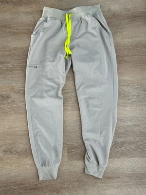 Pantalones Médicos FIGS Zamora Jogger Para Mujer Talla Pequeña Beige Bolsillos Médicos Ropa de Trabajo Foto 1 de 4