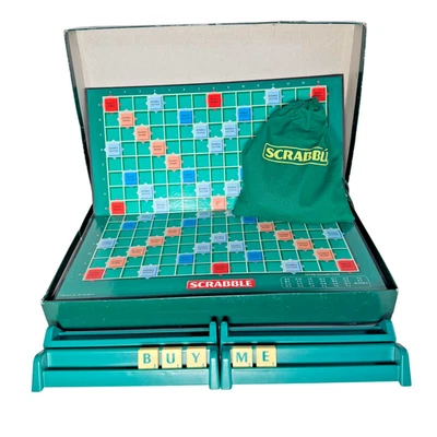 Mattel Scrabble 2006 Edition Classic Board Game Traditional Family Fun Christmas - Image 1 of 4