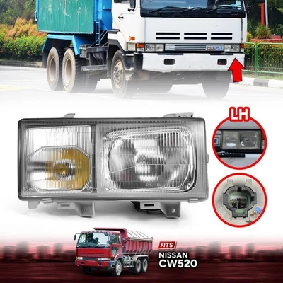 LH linke Scheinwerfer-Frontleuchte für Nissan UD Big Thumb CW520 LKW... - Bild 1 von 4