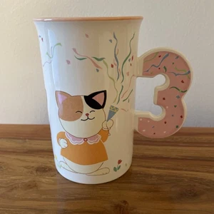 MIKASA Third 3rd MAGICAL THREE 3 Birthday Party MUG Cup CC205 - Picture 1 of 7